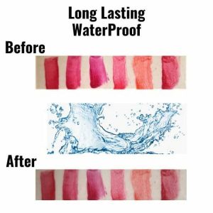 Pack of 6 Dear Darling WardaBeauty Ice cream Lip and cheek Tint Long-lasting Lip Tint (Random Color))