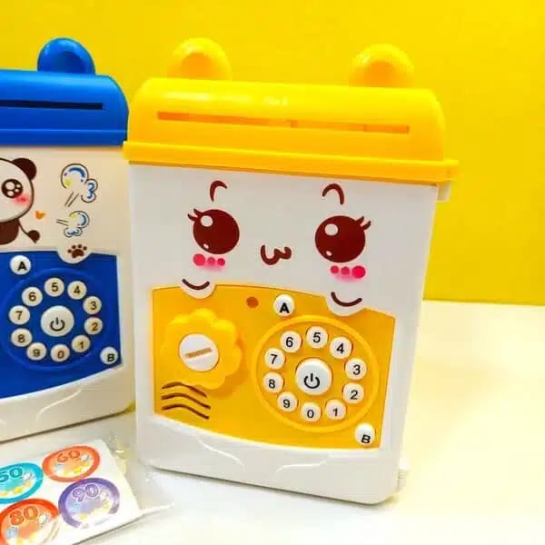 Musical Cartoon Money Safe Bank for Kids Fun, Secure & Interactive Savings Vault! - Image 2