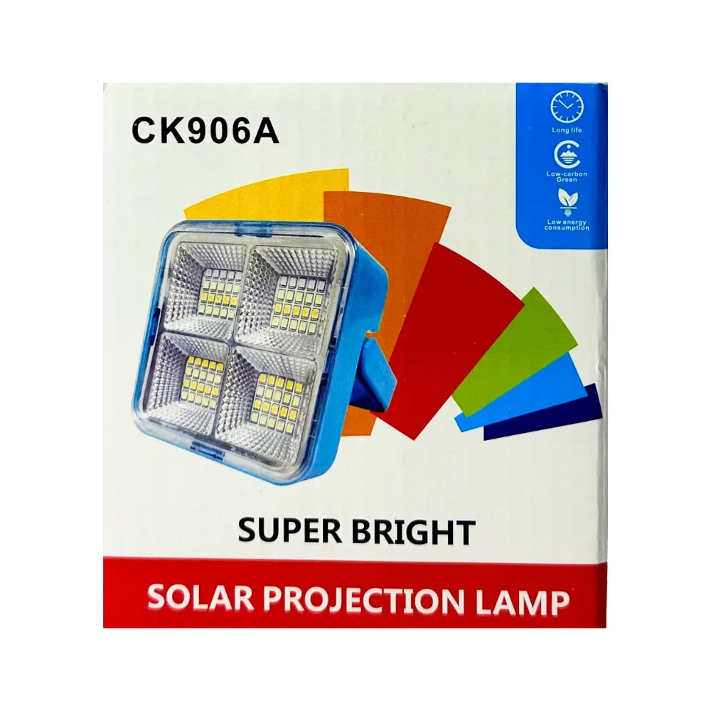 CK906A Multi-Function Solar Lamp - 5 Lighting Modes Your Perfect Partner for Lighting and Energy - Image 2