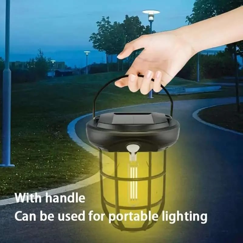 Solar Wall Lights Outdoor,Solar Camping Lights with 3 Lighting Modes & Motion Sensor, Waterproof LED Solar Camping Lantern Lamp - Image 3