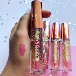 Pack of 2 Magic Color Changing Lipgloss Lip Oil, Liquid Glossy Finish (Random Color)