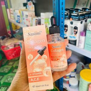 Sasimi Collegen Face Serum High Quality Collagen & Vitamin E Face Serum Helpfull For Fade Sun Spots