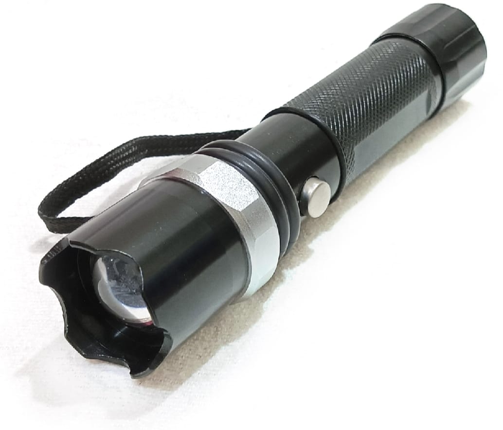 XA-808 High Quality Metal body USB Rechargeable LED Flashlights Zoomable Multifunction Zoom High Lumens for Emergencies, Outdoor , home and hiking - Image 3