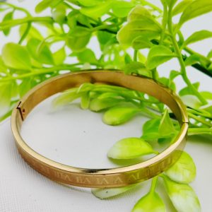 Adjustable Imported Cartier Roman Numeral Gold Bracelet | Bracelet For Every Occasion | Elegant Design ?