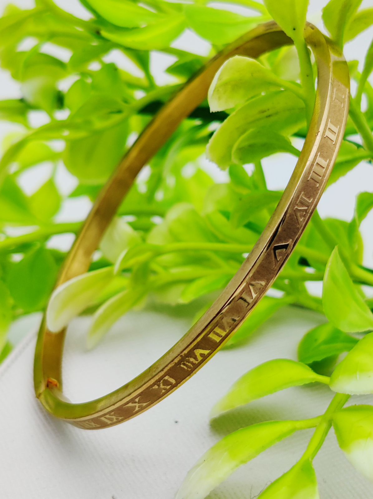 Adjustable Cartier Roman Numeral Adjustable Imported Gold Bracelet | Bracelet For Every Occasion | Elegant Design ?