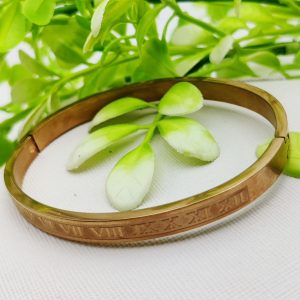 Adjustable Roman Numeral Bracelet - Adjustable and Imported Cartier Gold Bracelets | Bracelet For Every Occasion | Elegant Design
