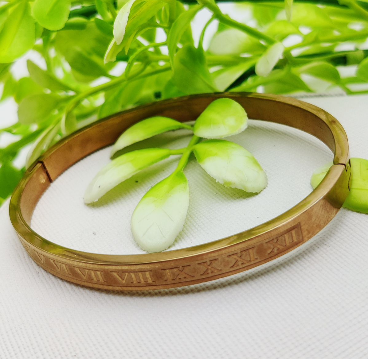 Adjustable Roman Numeral Bracelet - Adjustable and Imported Cartier Gold Bracelets | Bracelet For Every Occasion | Elegant Design