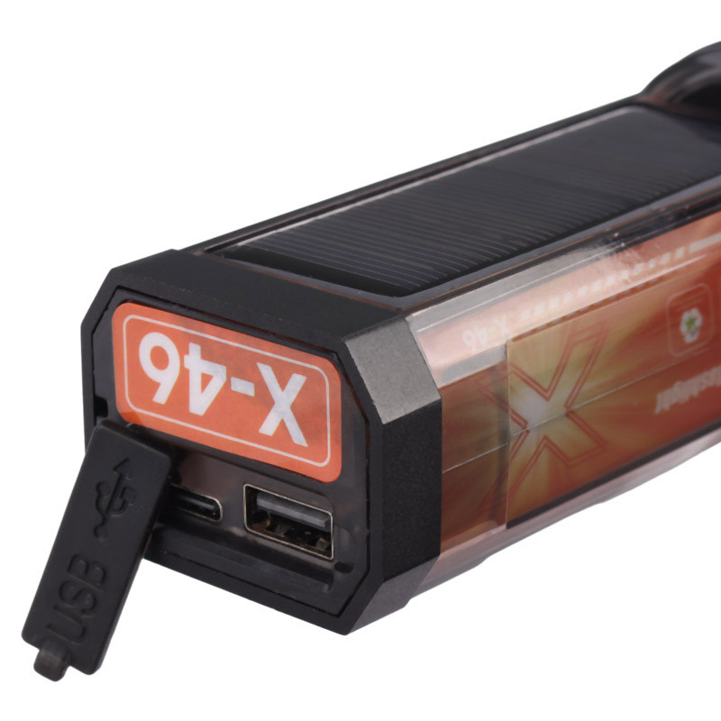 X-46 Multifunctional Flashlight Telescopic Zoom, Type-C Charging, Power Bank & Multiple Light Modes - Image 5