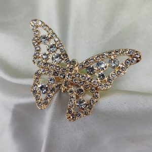 1 Piece Imported Dazzling Butterfly Crystal Ring - Embrace Elegance | Adjustable Ring | Beautiful Design For Every Occasion ? | Ring For Girls | Ring For Women