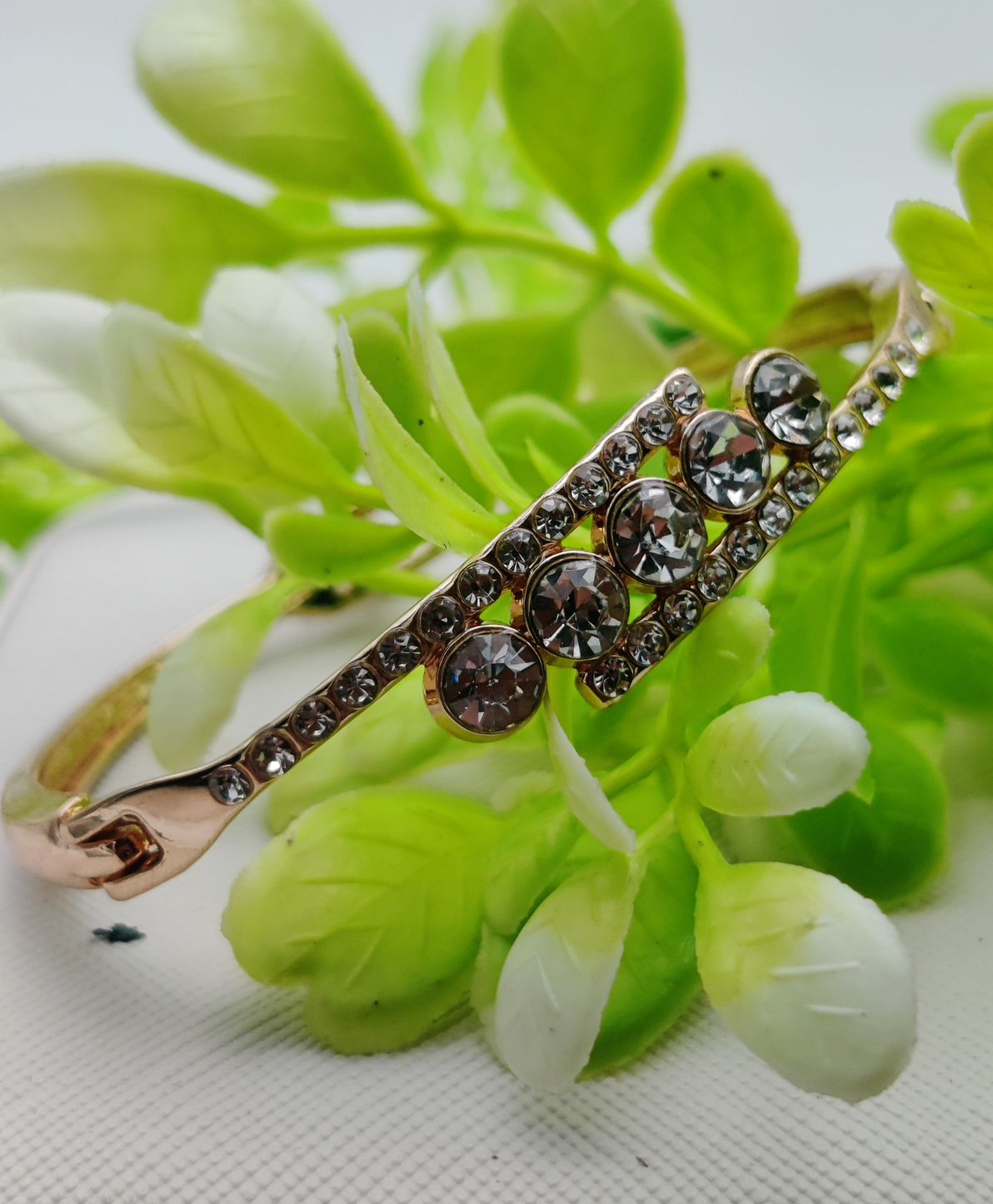 Radiant Elegance Adjustable Crystal Bracelet | Imported Glamour for Every Occasion | Elegant Design