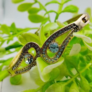 Imported Adjustable Infinity Charm Bracelet with Crystal Accents | Imported Glamour for Every Occasion