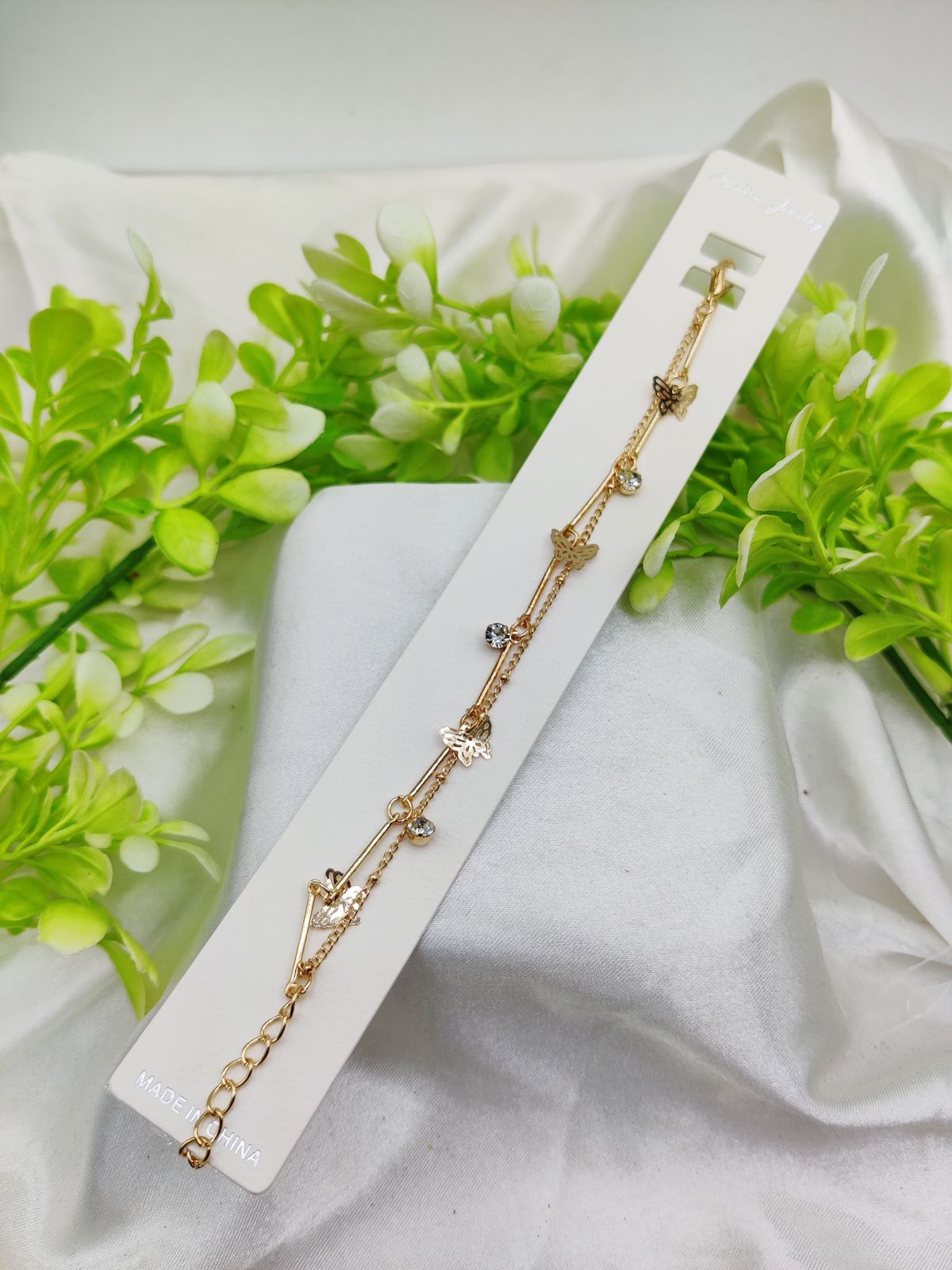 Imported Elegant Adjustable Charm Bracelet - Imported Elegance | for Every Occasion - Random Design