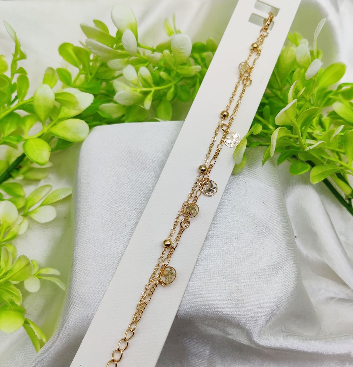 Imported Elegant Adjustable Charm Bracelet - Imported Elegance | for Every Occasion - Random Design - Image 3