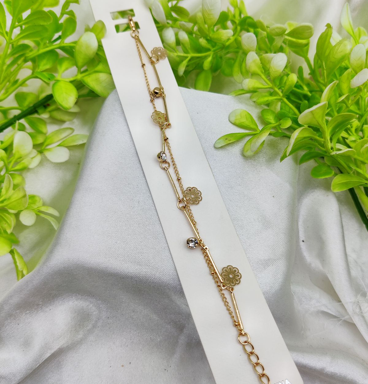 Imported Elegant Adjustable Charm Bracelet - Imported Elegance | for Every Occasion - Random Design - Image 4