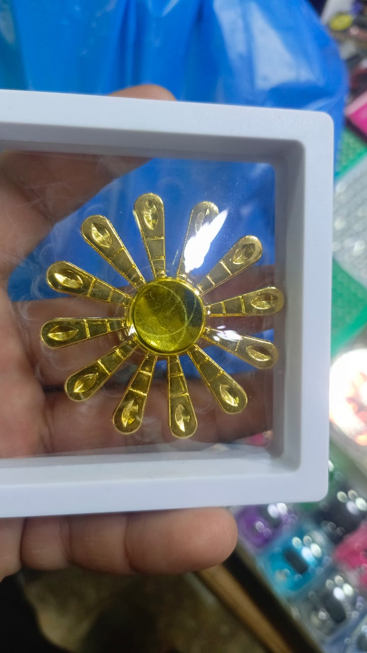1 Piece Fidget Spinner Toys Hand Spinner High Speed For Kids/Adult Gyro Stuffer Time Relieve Stress ( Random Color ) - Image 3