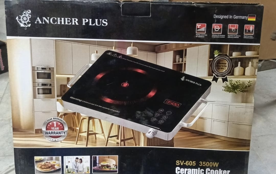 Ancher Plus SV-605 Infrared Cooker & Hot Plate Multifunction & Digital Display 3500W - Image 2