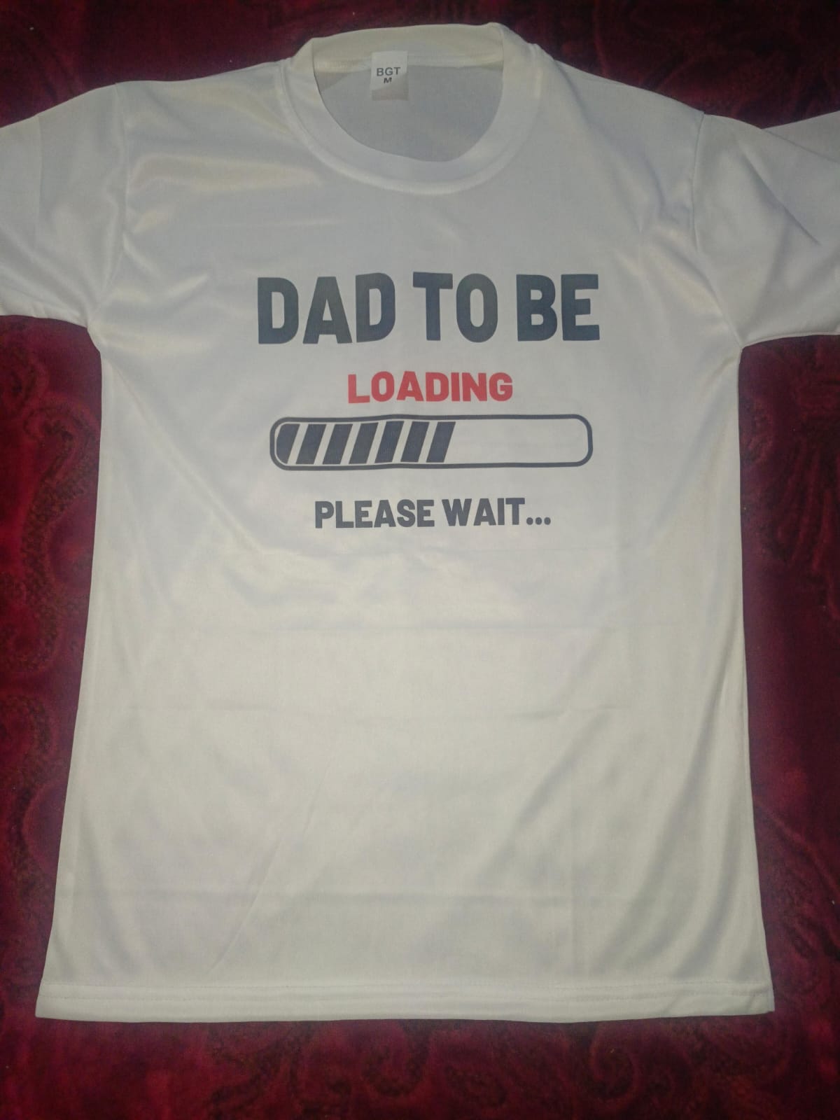 Dad to Be & Mom to Be Style White T-Shirt - Key & Heart Design T-Shirts Best Quality T-Shirts | T-Shirt For Women - T-Shirt For Men - Image 4