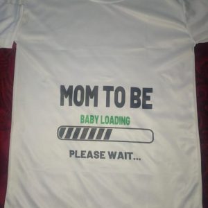 Dad to Be & Mom to Be Style White T-Shirt - Key & Heart Design T-Shirts  Best Quality T-Shirts | T-Shirt For Women - T-Shirt For Men