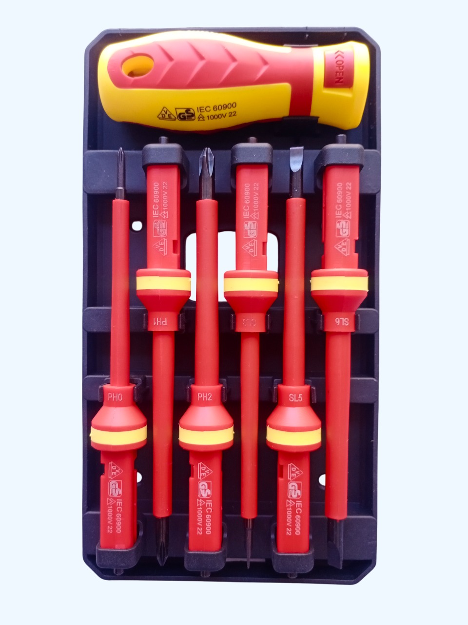 6 in 1 Tester Tool Set - Tester Kit Best Quality Tester Kit - Tester with 6 Tester Head - Image 4