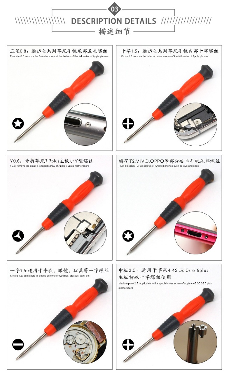 9 in 1 Screwdriver Tool Set - Tool Kit Best Quality Kit - Screwdriver Set - Image 5