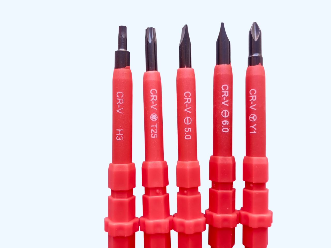 23 in 1 Insulated Screwdriver Set Slotted Screwdriver Bits Kit With Tester Pen Electricians Hand Tools - Tool Set - Image 2
