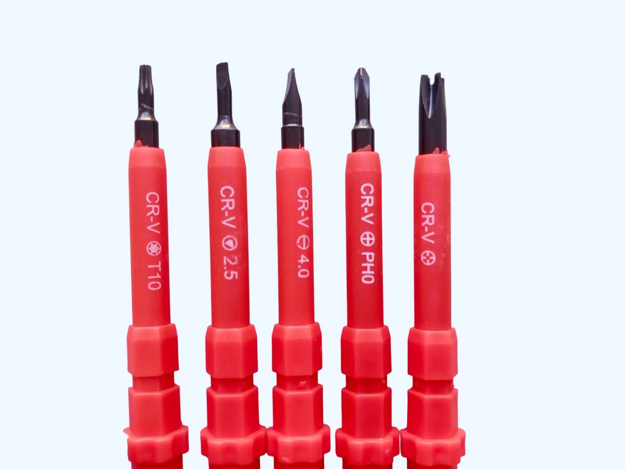23 in 1 Insulated Screwdriver Set Slotted Screwdriver Bits Kit With Tester Pen Electricians Hand Tools - Tool Set - Image 5