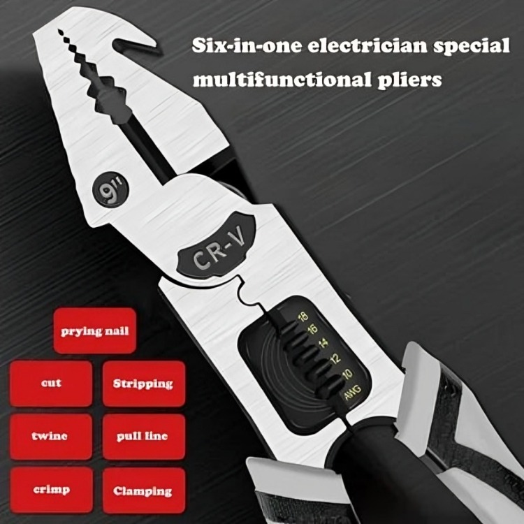 Plier - 5 in 1 Multifunctional Plier | Best Quality Plier For Electric Work - Image 4