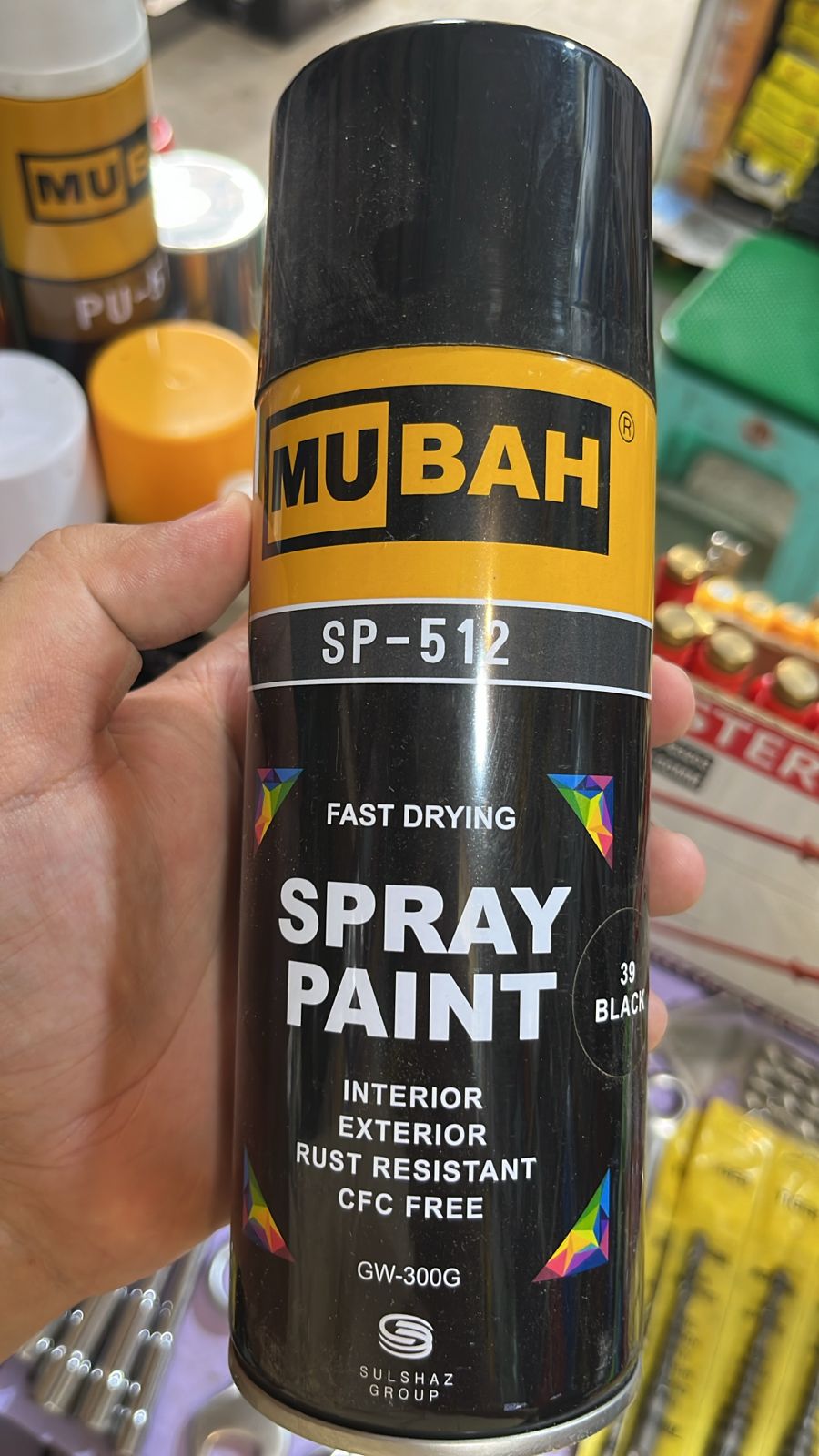 MUBAH Color Spray 300g Quick-Dry, Fade-Resistant, Smooth Finish Color Spray for Vibrant Results - Image 5