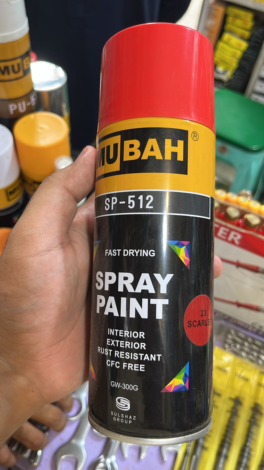 MUBAH Color Spray 300g Quick-Dry, Fade-Resistant, Smooth Finish Color Spray for Vibrant Results - Image 4