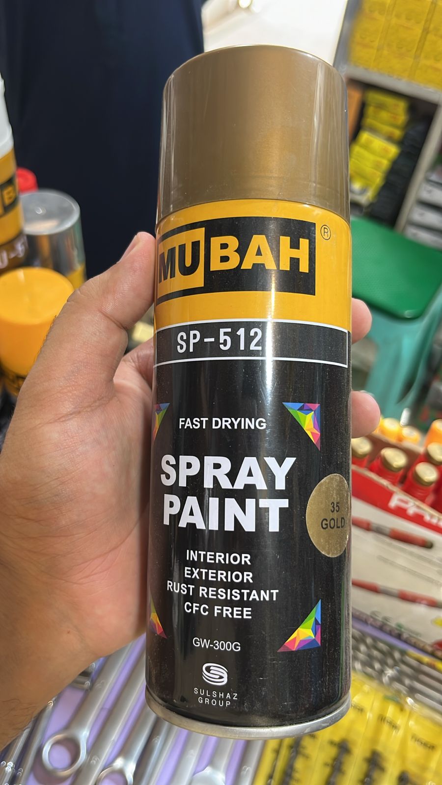 MUBAH Color Spray 300g Quick-Dry, Fade-Resistant, Smooth Finish Color Spray for Vibrant Results - Image 3