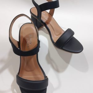 Women's Black Heel Sandals