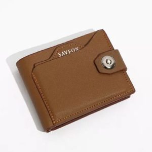 Savfox PU Leather Outlet Pocket Card Holder Wallet for Men  Slim, Stylish & Durable - Stylish Wallets For Men