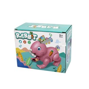 Electric Rabbit Toy for Kids  Light & Sound, Educational & Musical Play