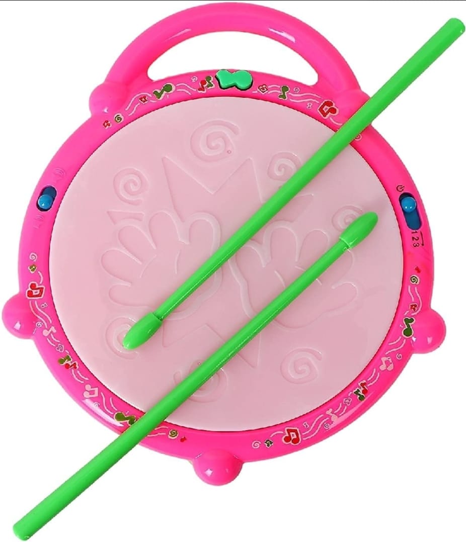 3D Flash Drum for Kids Musical Toy with Lights, Sounds & 3 Game Modes
