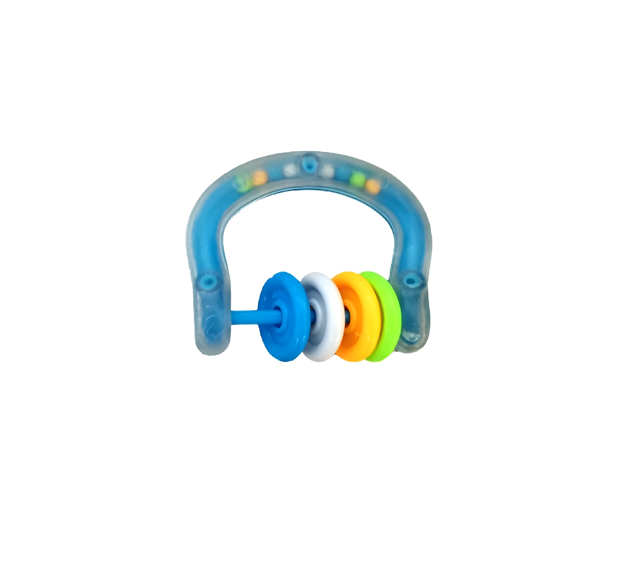 3 Pcs Baby Rattle Set Non-Toxic Plastic Toys for Newborns, Safe & Lightweight, Colorful Shapes for Sensory and Motor Skill Development (0-3 Years) - Image 2