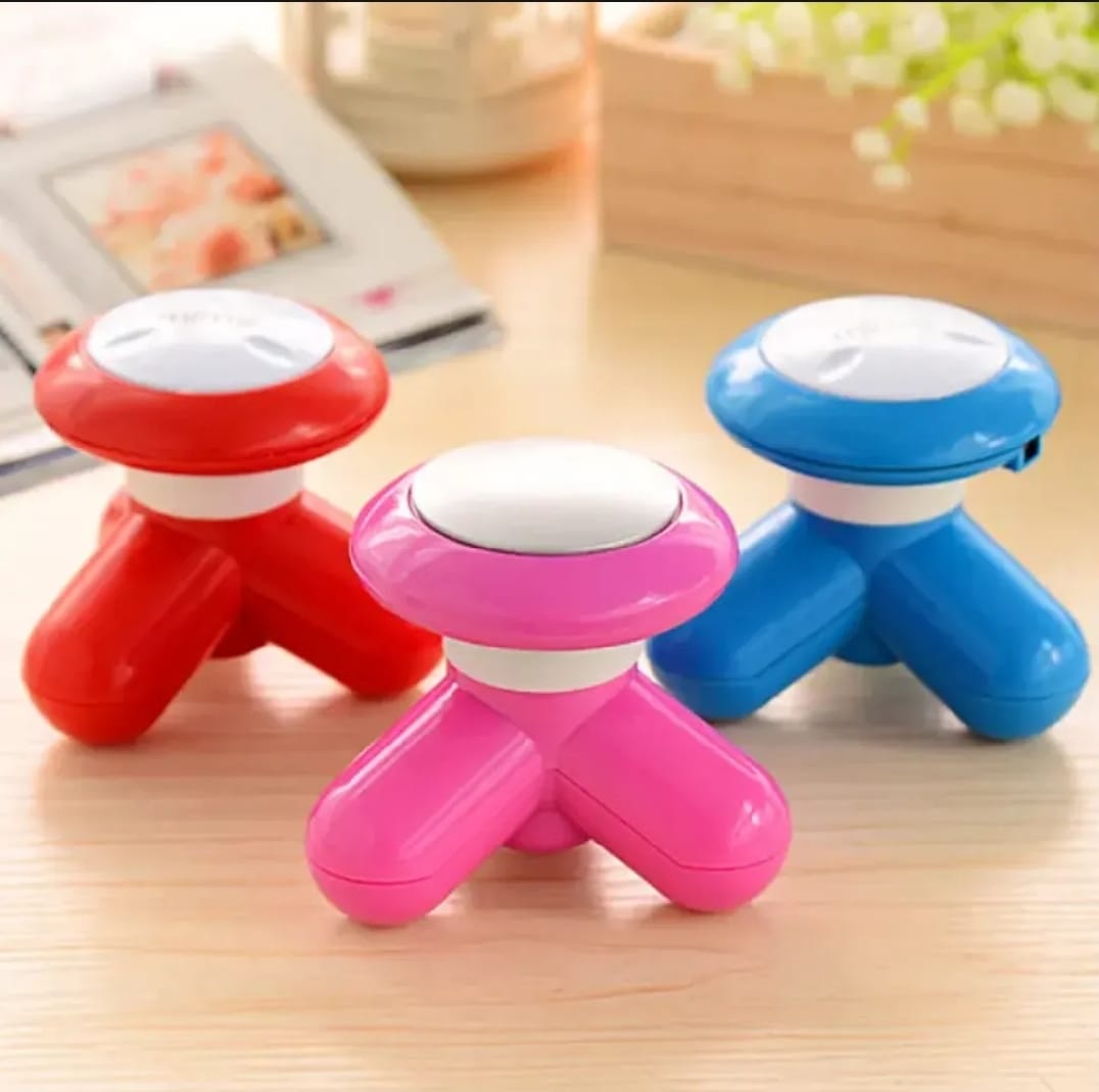 Mini Electric Body Massager for Neck Back Shoulder | USB Powered Vibration Massager Machine for Pain Relief & Muscle Relaxation | Portable Handheld Therapy Tool for Men Women | Lightweight Travel-Friendly Massage Device (Random Color) - Image 5