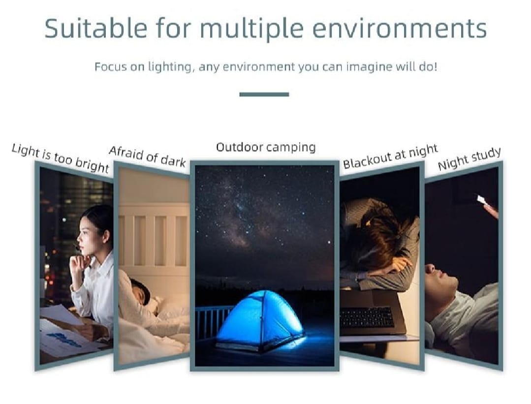7 Pcs Mini USB LED Light Bulbs Portable Plug-in Night Lamps for Laptops, Power Banks & USB Ports - Image 2