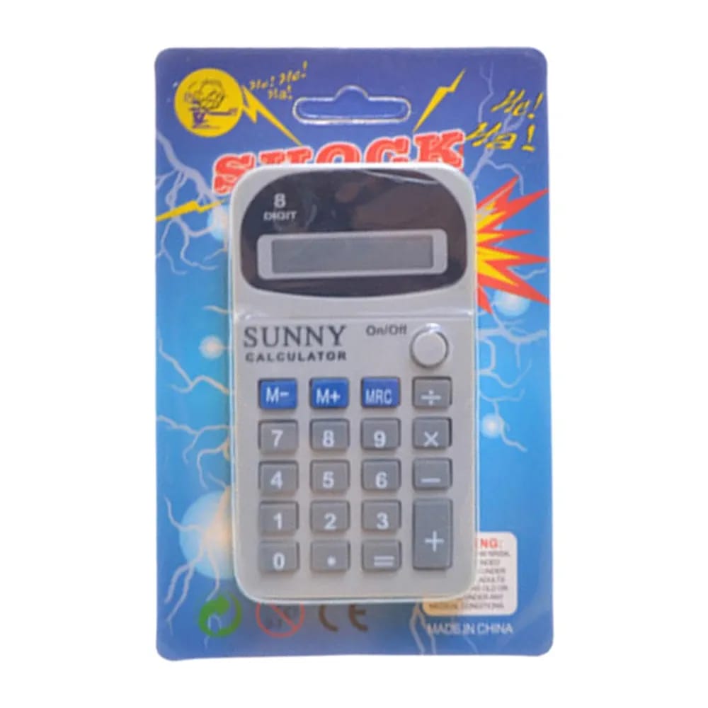 Electric Shocking Fake Calculator Funny Prank Toy Gadget for Adults & Teens, Ideal for Holidays, Halloween, Birthdays, and Party Tricks - Image 5