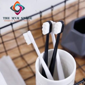 Soft Micro-Nano Manual Toothbrush Extra Soft 12,000 Bristles for Sensitive Gums, Adults & Kids