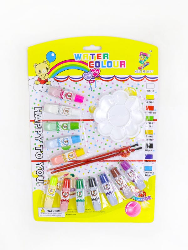 Water Color Painting Set with Brushes and Palette Vibrant Watercolor Paints, High-Quality Brushes, and Mixing Palette for Artists, Students, and Hobbyists - Image 3