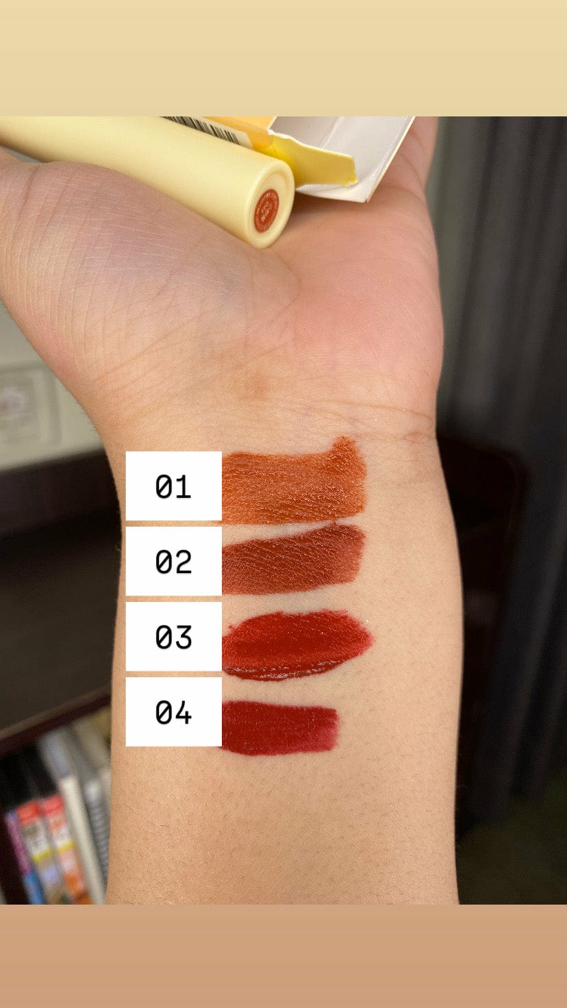 Kaqili Soft Mist Lipgloss Velour Air Lip Glaze, Lightweight Matte Finish, Long-Lasting Hydration & Smooth Texture Shades 1, 2, 3, 4 - Image 5