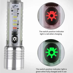 520A Multifunctional Zoom Flashlight