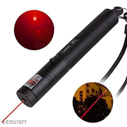 Laser 303 High Power Red Laser Pointer Long Range Beam with Key Lock, Rechargeable 18650 Battery & Charger, Durable Aluminum Alloy Body
