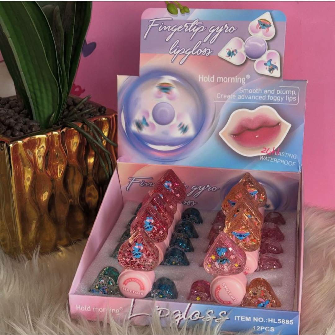 3 in 1 Spinner Lip Oil Hydrating & Nourishing Lip Care, Lightweight Liquid Formula in Shades of Pink, Smooth & Glossy Finish, Long-Lasting Moisture - Image 3