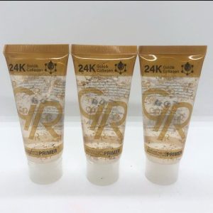 GR 24K Gold & Collagen Primer  Radiance Boosting Liquid Makeup Base, Smooth Finish, Long-Lasting Hydration, 40ml