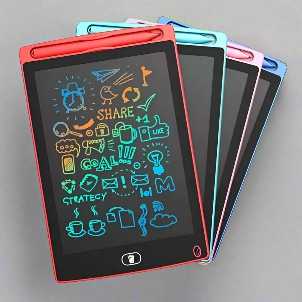 8.5 Inch LCD Writing Tablet for Kids Colorful Doodle Board Drawing Tablet with Lock, Erasable & Portable - Image 2