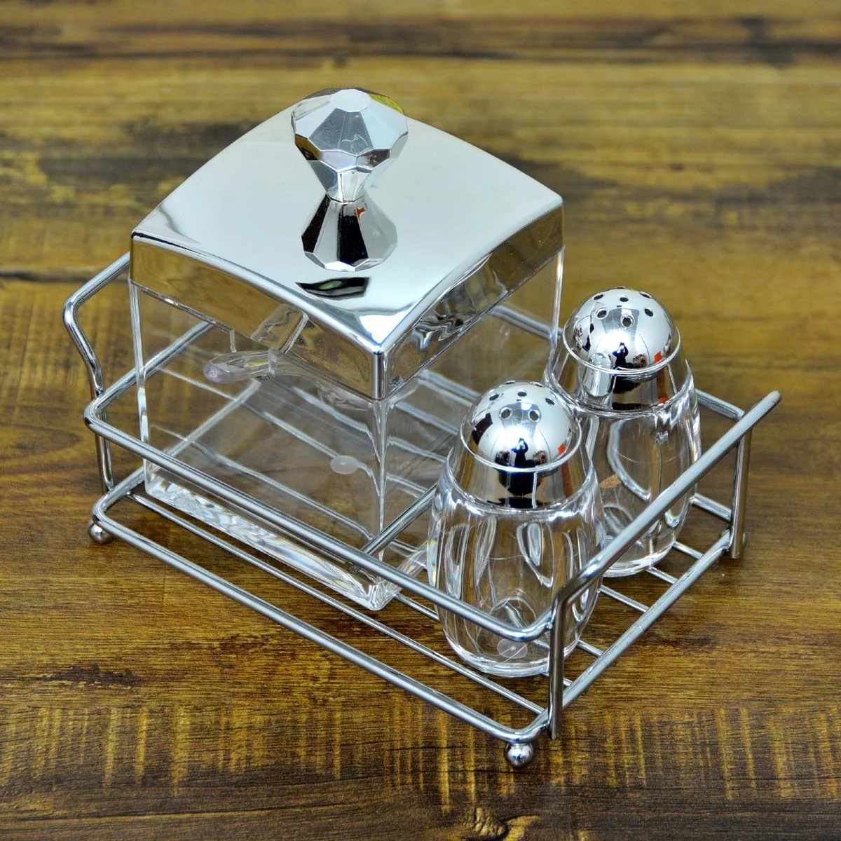 Sugar Pot and Pepper Cruet Set - Image 5