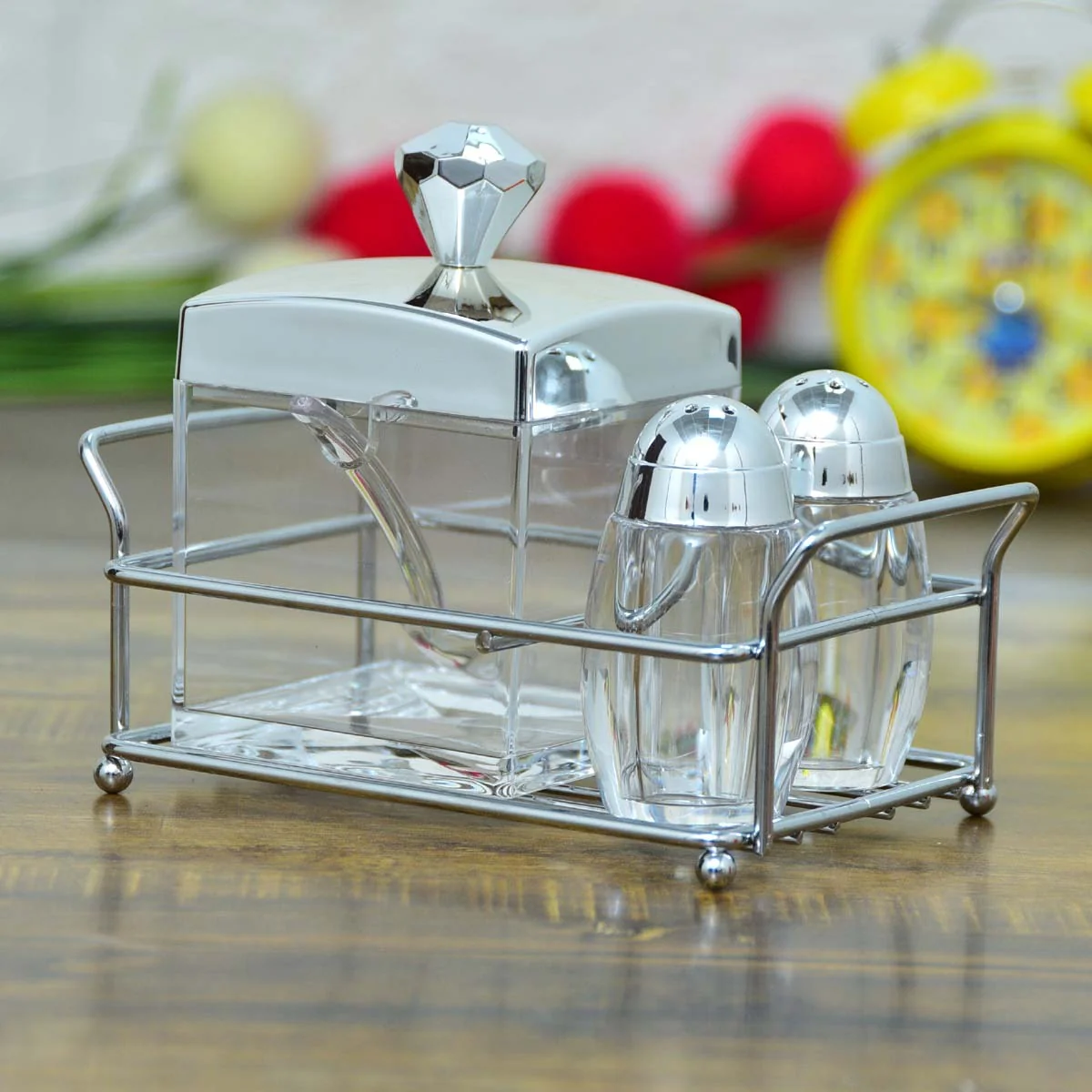 Sugar Pot and Pepper Cruet Set - Image 4