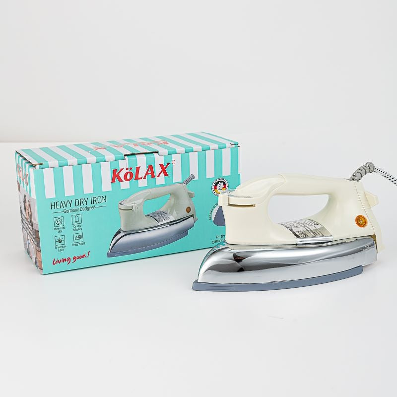 KoLAX Germany Heavy Dry Iron-822480 1000-1200W Precision Performance with Classic Strength - Image 4