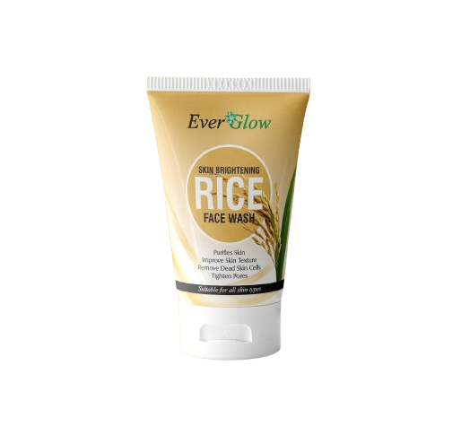 EverGlow Skin Brightening Rice Face Wash 120 ML - Purifies, Improves Texture, Exfoliates, Tightens Pores - For All Skin Types | Face Wash | Rise Face Wash - Image 3